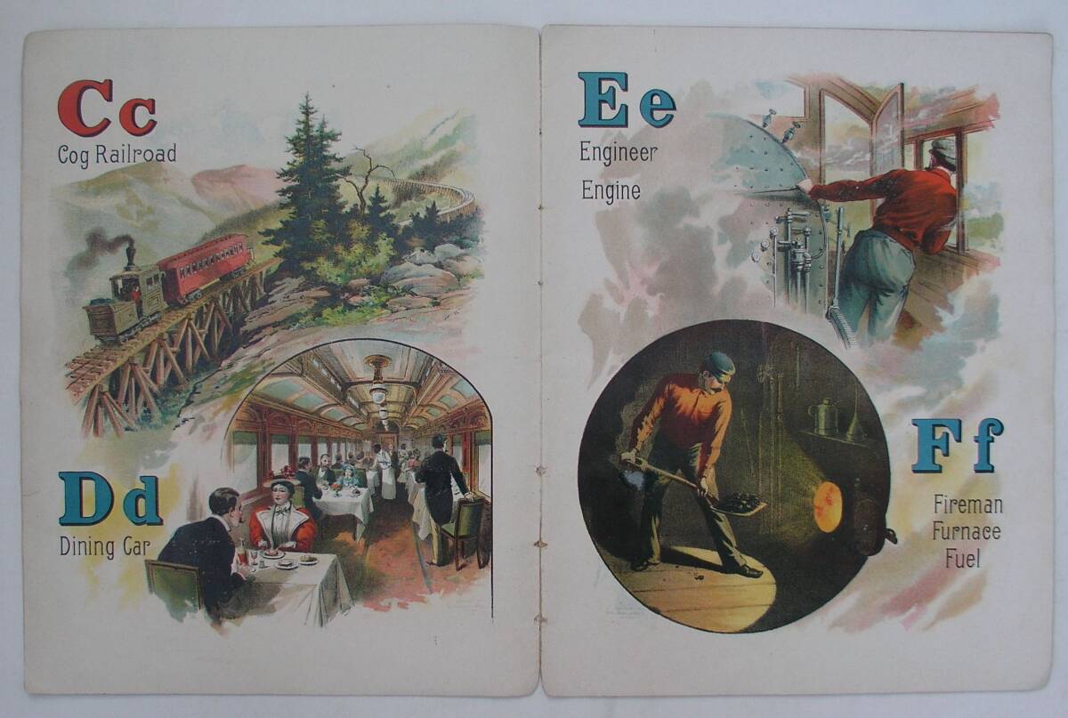 「絵で見る鉄道のABC」 １８９９年の画像3