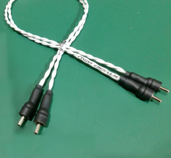 # high grade line specification present Studio only # less handle da high purity single line RCA cable Ⅱ50cm pair #