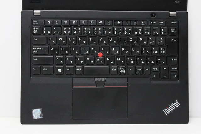 ノートパソコン Windows11 中古 Lenovo ThinkPad X280 第8世代 Core i3 SSD256GB メモリ8GB 12.5インチ カメラ 薄型 軽量_画像2
