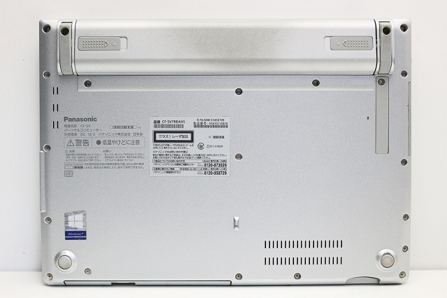 ノートパソコン Windows11 中古 Panasonic レッツノート CF-SV7 DVDマルチ 第8世代 Core i5 SSD256GB メモリ8GB Windows10 カメラ_画像9