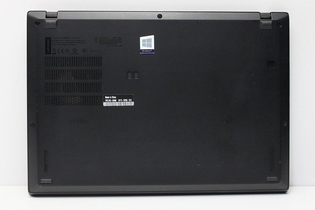 1円スタート ノートパソコン Windows11 Lenovo ThinkPad X390 第8世代 Core i5 メモリ8GB SSD256GB Windows10 13.3インチ カメラの画像6