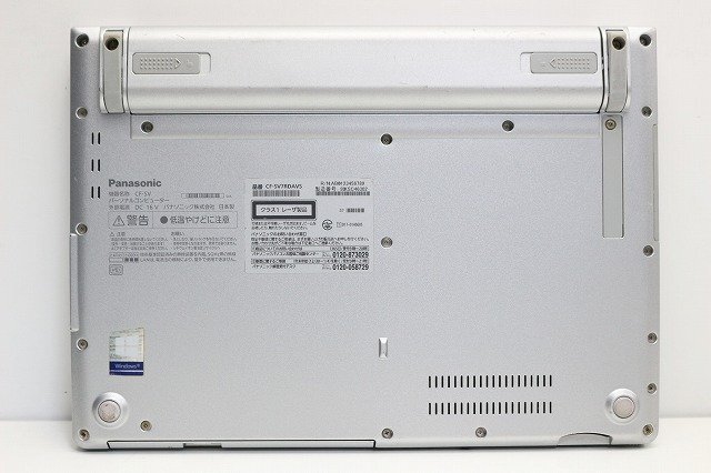 1円スタート ノートパソコン Windows11 Panasonic レッツノート CF-SV7 DVDマルチ 第8世代 Core i5 SSD256GB メモリ8GB Windows10 カメラの画像10