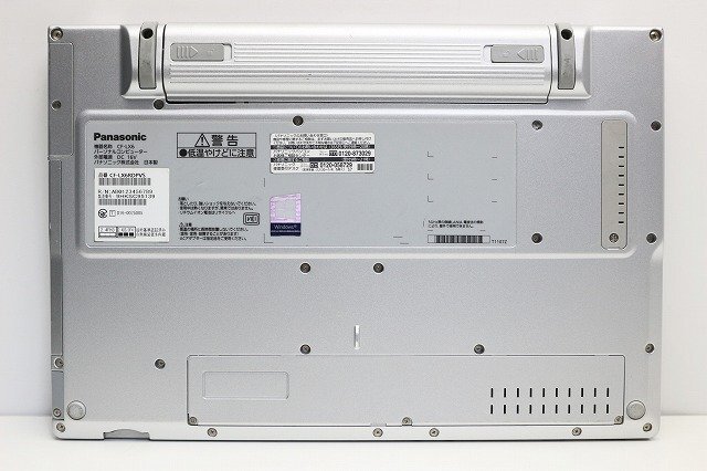 1円スタート ノートパソコン Panasonic レッツノート CF-LX6 第7世代 Core i5 SSD256GB メモリ8GB 14インチ カメラの画像6