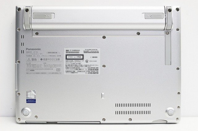 1円スタート ノートパソコン Windows11 Panasonic レッツノート CF-SV8 第8世代 Core i5 SSD256GB メモリ8GB Windows10 DVDマルチ カメラの画像9