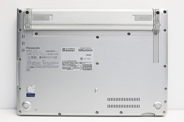 1円スタート ノートパソコン Windows11 Panasonic レッツノート CF-SV7 メモリ8GB 第8世代 Core i5 SSD256GB Windows10 12.1 カメラの画像8