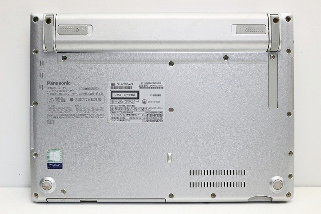 1円スタート ノートパソコン Windows11 Panasonic レッツノート CF-SV7 DVDマルチ 第8世代 Core i5 SSD256GB メモリ8GB Windows10 カメラの画像9