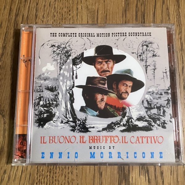 【サントラCD】 続・夕陽のガンマン　エンニオ・モリコーネ【リマスター・完全版】【キズあり】Morricone The Good, The Bad And The Ugly_画像1