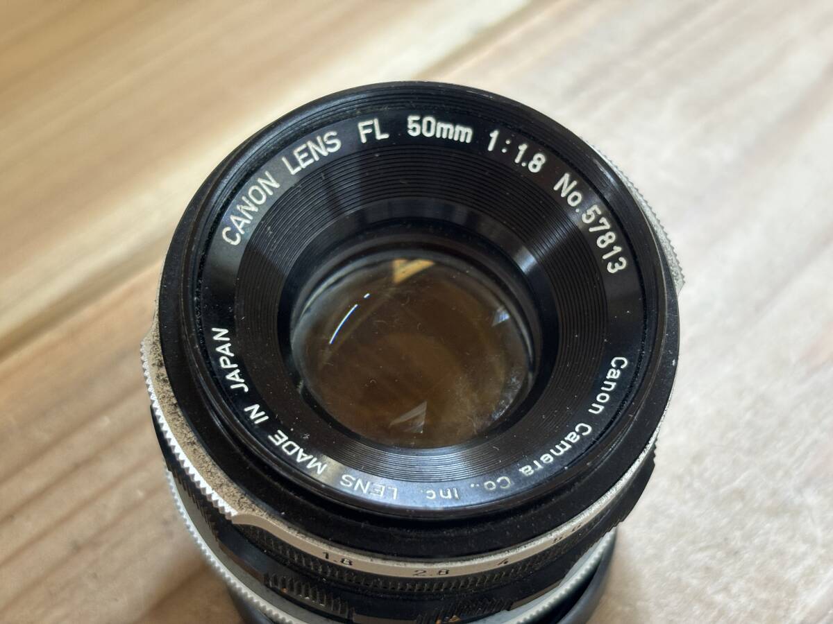 Canon LENS FL 50mm 1:1.8_画像1