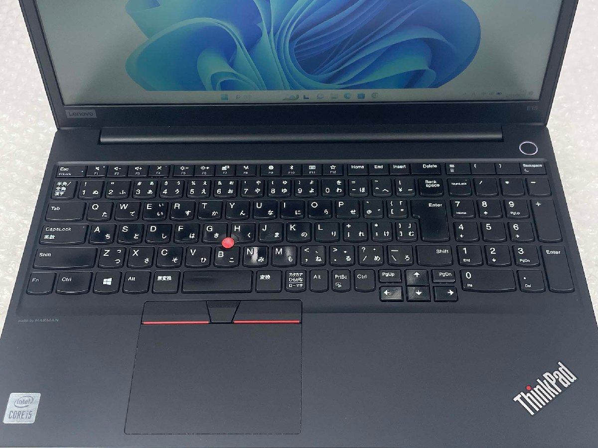 ●LENOVO ThinkPad E15 / i5-10210U / 8GBメモリ / 256GB M.2 / 15.6型 / Windows11 Pro 訳あり【 中古ノートパソコンITS JAPAN】