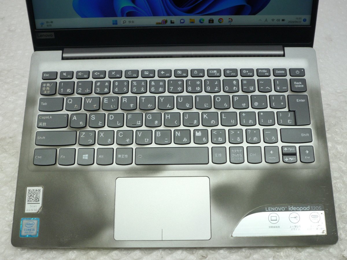 ●●【難あり】Lenovo IdeaPad 320S-13IKB / i5-8250U / 8GBメモリ / 128GB M.2 / 13.3型 / Windows 11 Home【 ノートパソコンITS JAPAN 】の画像2