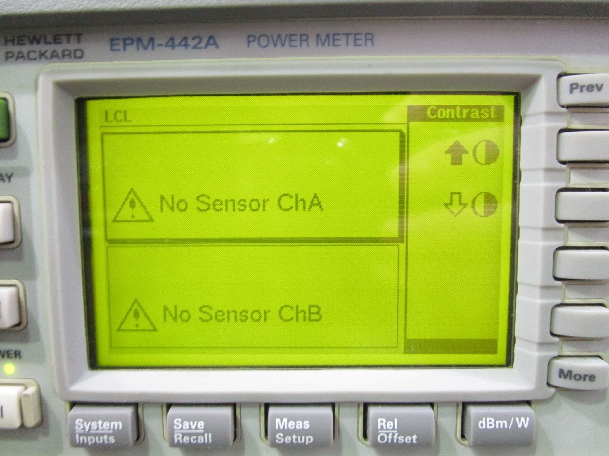 ◎HP EPM-442A POWER METER パワーメータ 通電OK 現状品 w42313_画像3