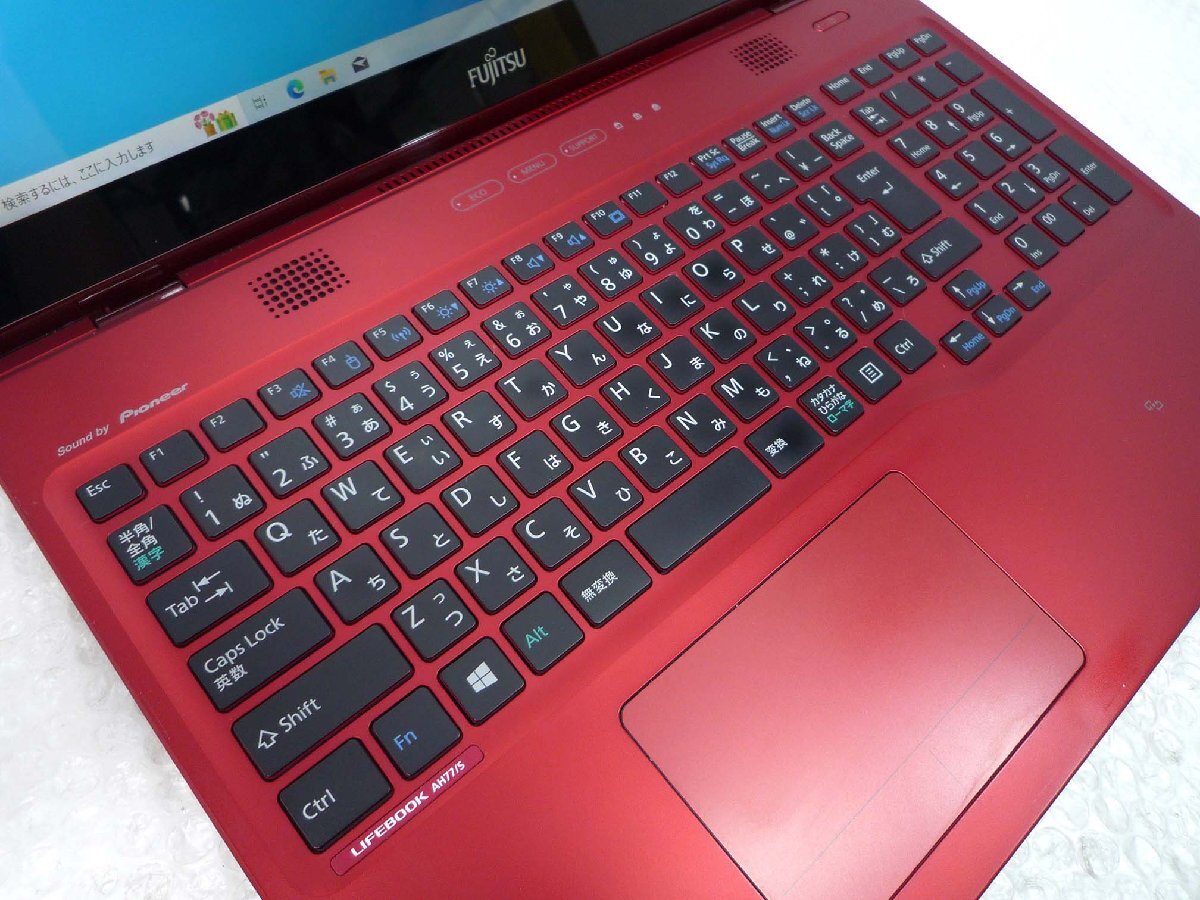 ●富士通 FUJITSU LIFEBOOK AH77/S / Core i7-4712HQ / 8GBメモリ / 1TB HDD / ブルーレイ / 15.6型 / Windows10 Home 【 中古ノートパソコ_画像3