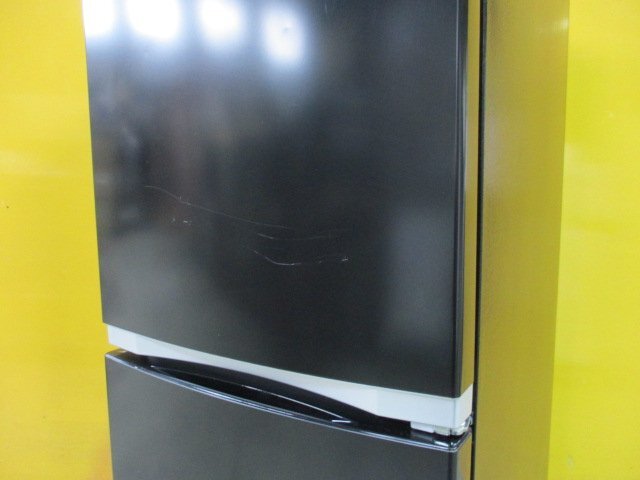 ☆TOSHIBA 東芝 2ドア ノンフロン冷凍冷蔵庫 153L GR-S15BS セミマットブラック 2021年製 直接引取OK w4225の画像2