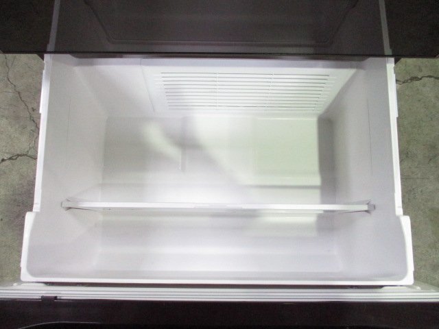 ☆HITACHI 日立 6ドア ノンフロン冷凍冷蔵庫 505L 真空チルド フレンチドア R-G5200F(XT) クリスタルブラウン 2016年製 直接引取OK w4265の画像8