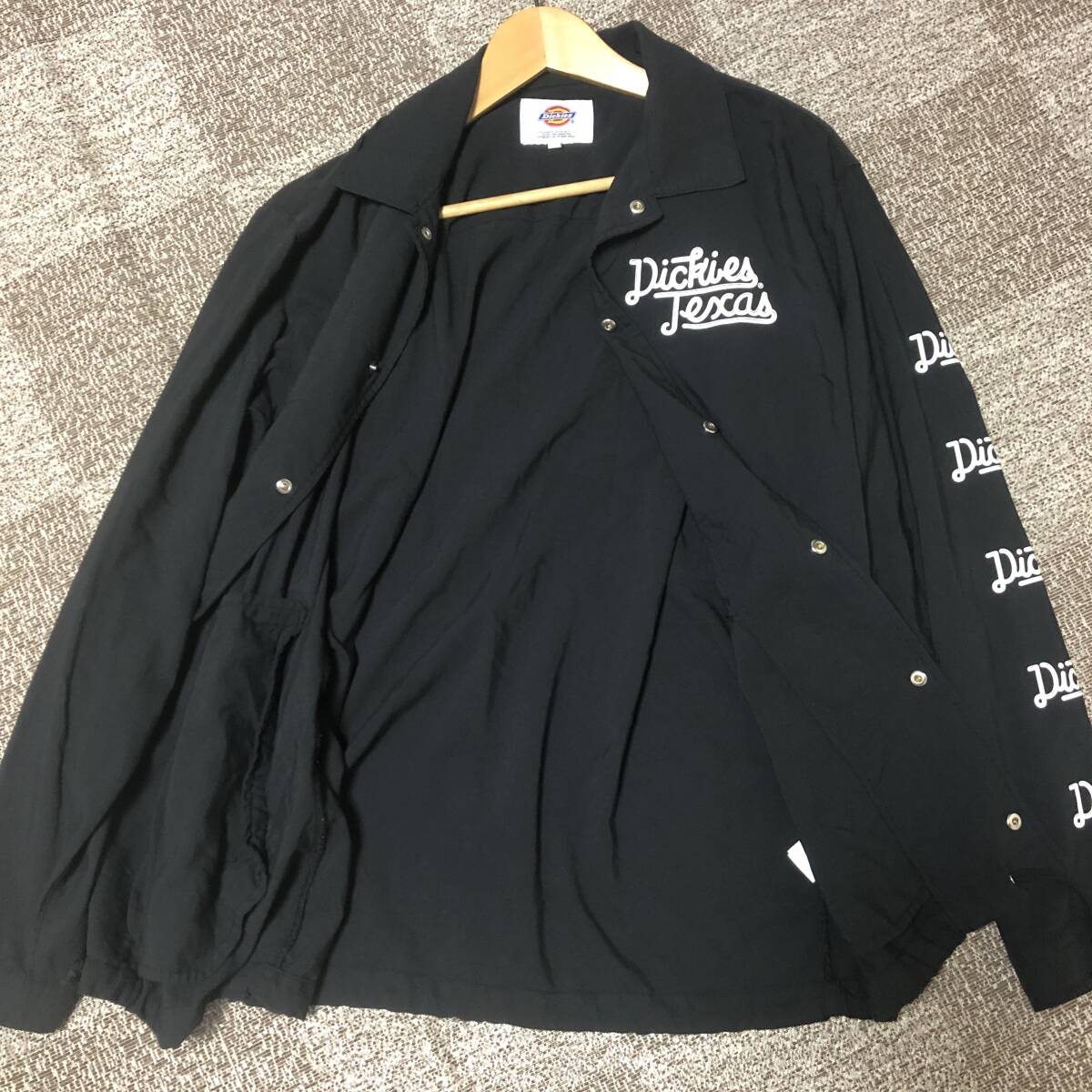 Dickies ディッキーズ コーチジャケット ブラック◆Mサイズ