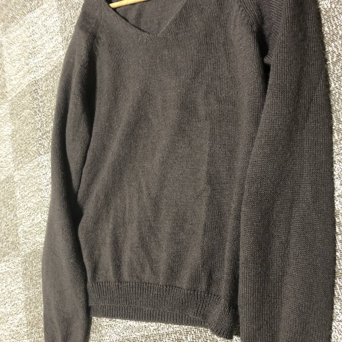 TRICOT WIM NEELS トリコ ウィムニールス モヘヤ混紡セーター ブラウン サイズ46 イタリア製_画像5
