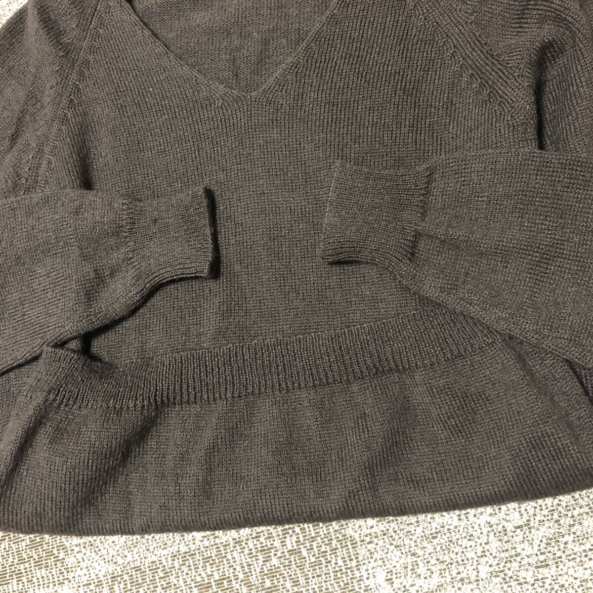 TRICOT WIM NEELS トリコ ウィムニールス モヘヤ混紡セーター ブラウン サイズ46 イタリア製