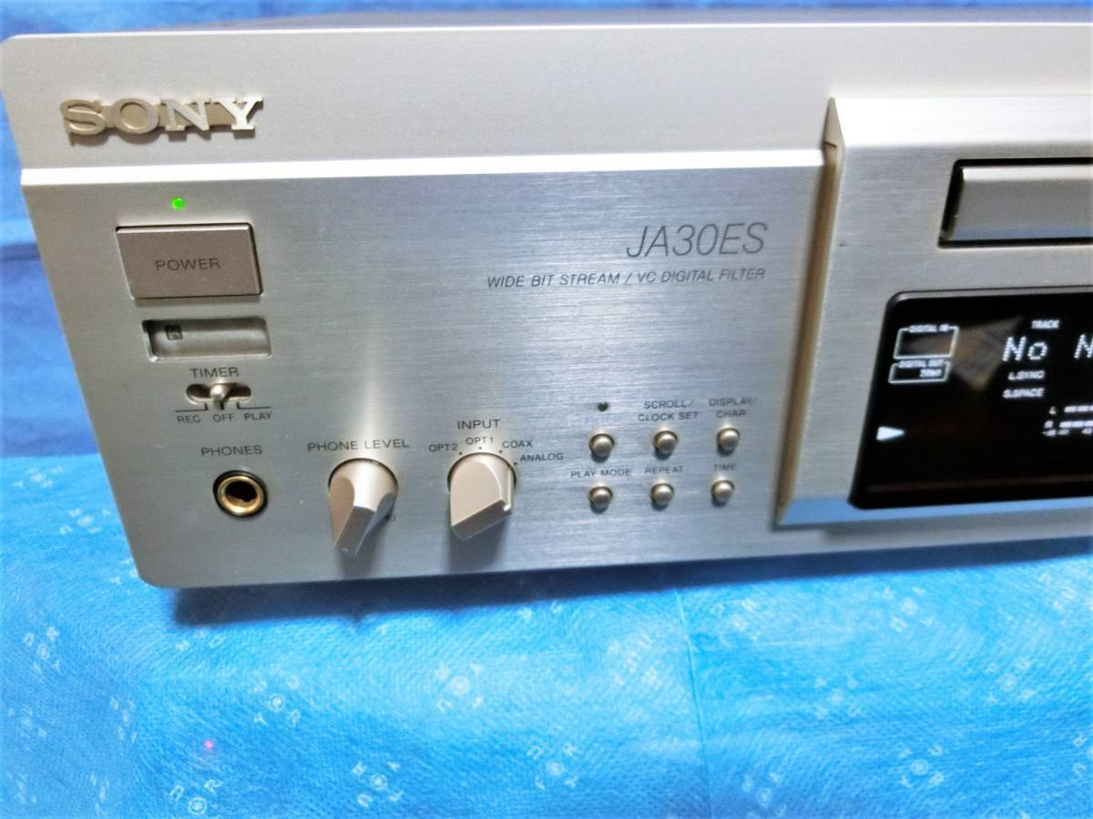 ♪ SONY ★ MDS-JA30ES ★ MDデッキ ★ 現状品 ♪_画像2