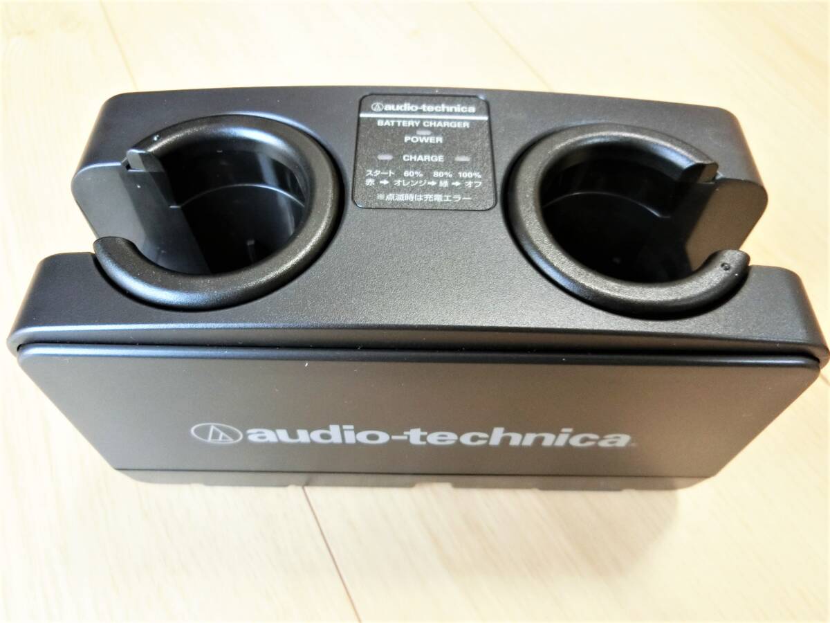 ♪ 未使用品 audio-technica オーディオ テクニカ ワイヤレスマイク 充電器 BC701 ♪_画像3