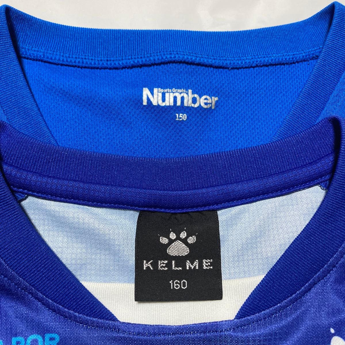 【150.160】Number ナンバー KELME ケルム ケルメ プラクティス Tシャツ 半袖 セット まとめ キッズ 子ども