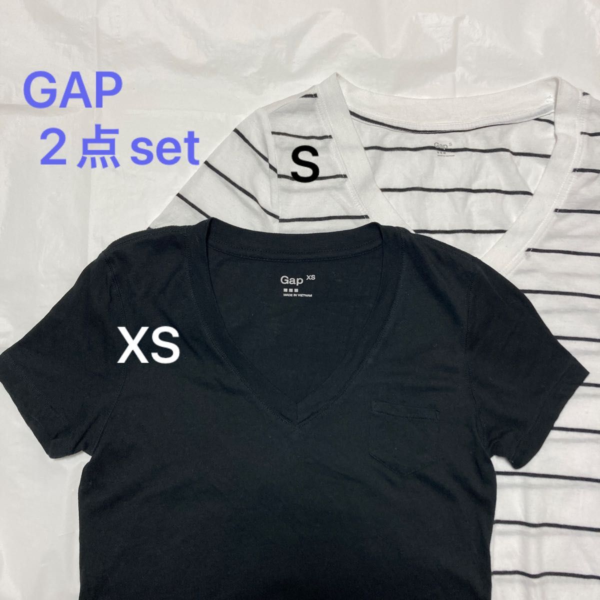 【XSとS】GAP ギャップ 半袖 Tシャツ セット まとめ レディース