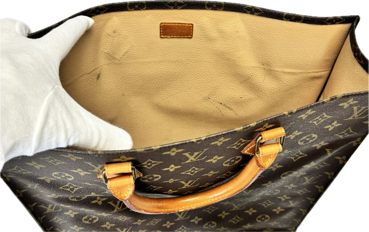 AZ-836 ヴィンテージ LOUIS VUITTON ルイ・ヴィトン サックプラ M51140 トートバッグ モノグラム 美品 MI881 ハンドバッグ の画像9