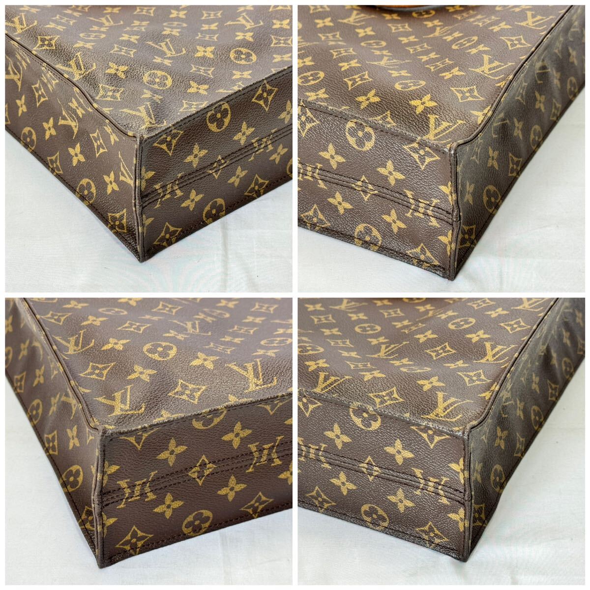 AZ-836 ヴィンテージ LOUIS VUITTON ルイ・ヴィトン サックプラ M51140 トートバッグ モノグラム 美品 MI881 ハンドバッグ の画像5