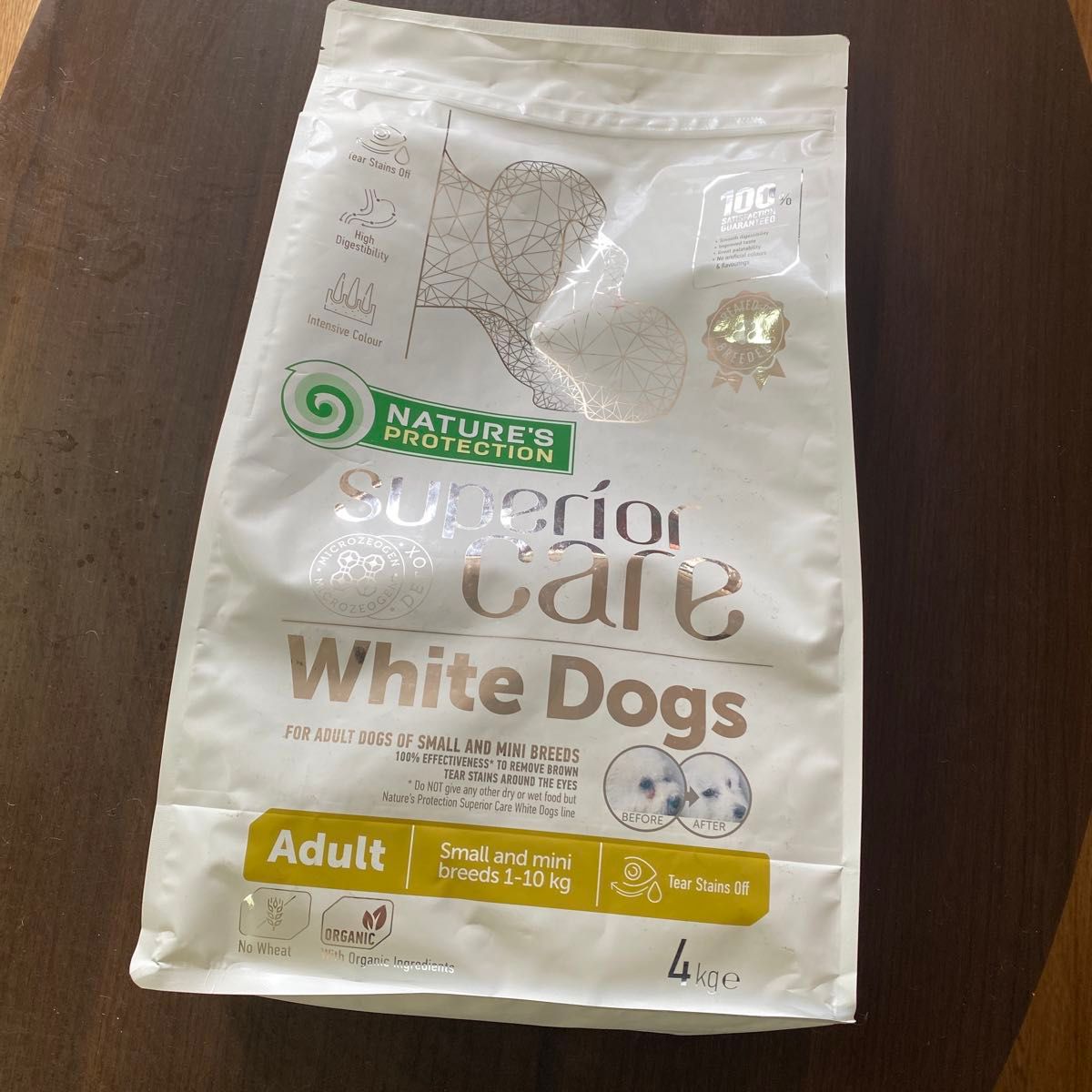 NATURE'S PROTECTION 犬用 ホワイトドッグ ラム アダルト 4kg×1個 