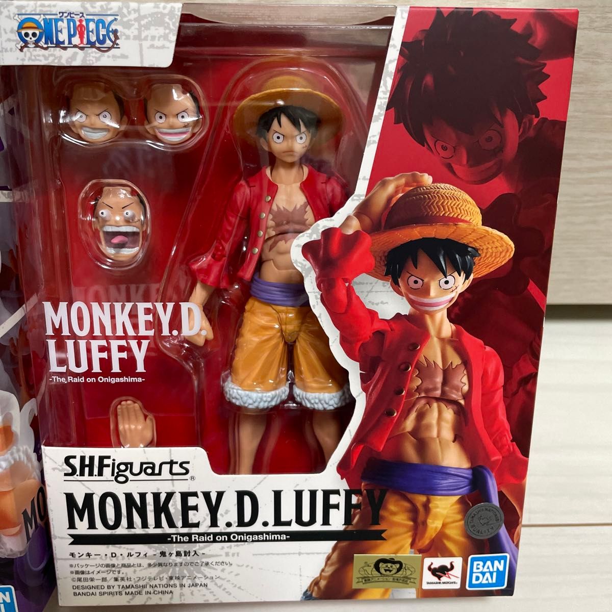 S.H.Figuarts ONE PIECE モンキーDルフィ -ギア5-と モンキー・D・ルフィ -鬼ヶ島討入- 可動フィギュア