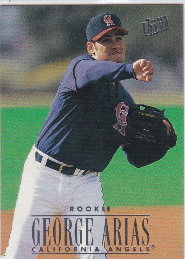  rare!*1995Fleer [G. Aria s] rookie card No.324:CA
