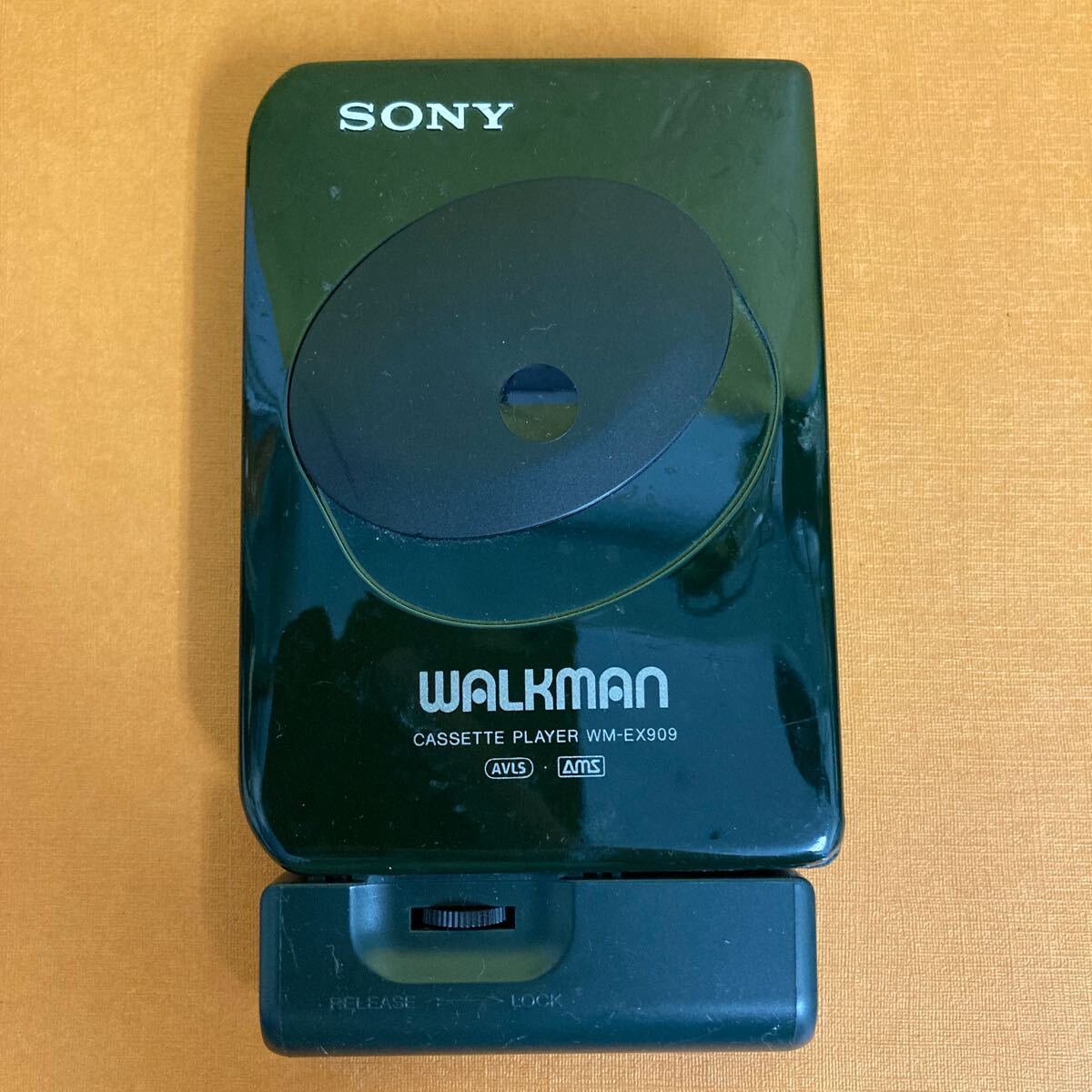 SONY ソニー カセットプレイヤー WM-EX909 リモコンイヤフォン付 深緑の画像2
