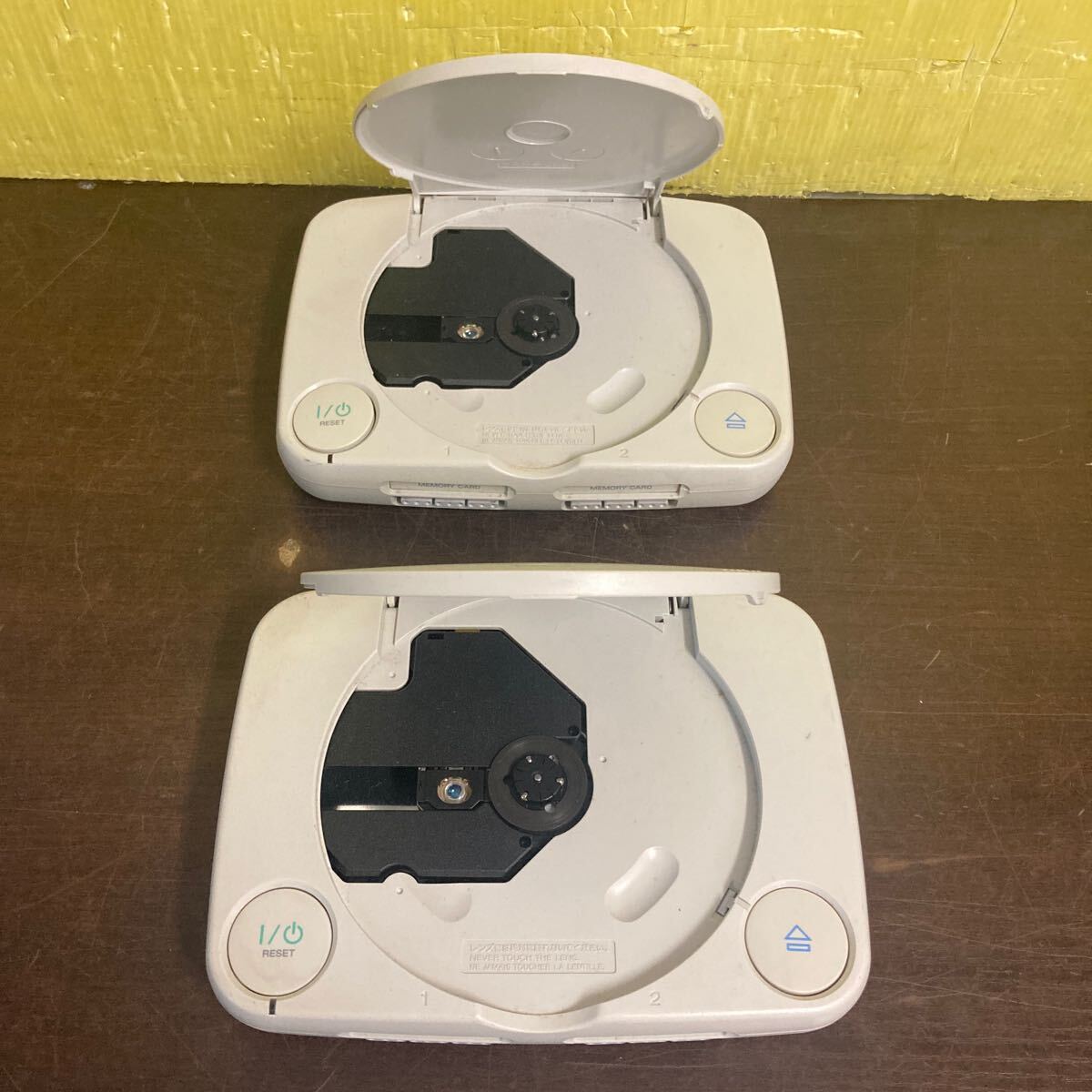 SONY ソニー PS one SCPH-100 プレステ コンパクト ゲーム機まとめて２台の画像7