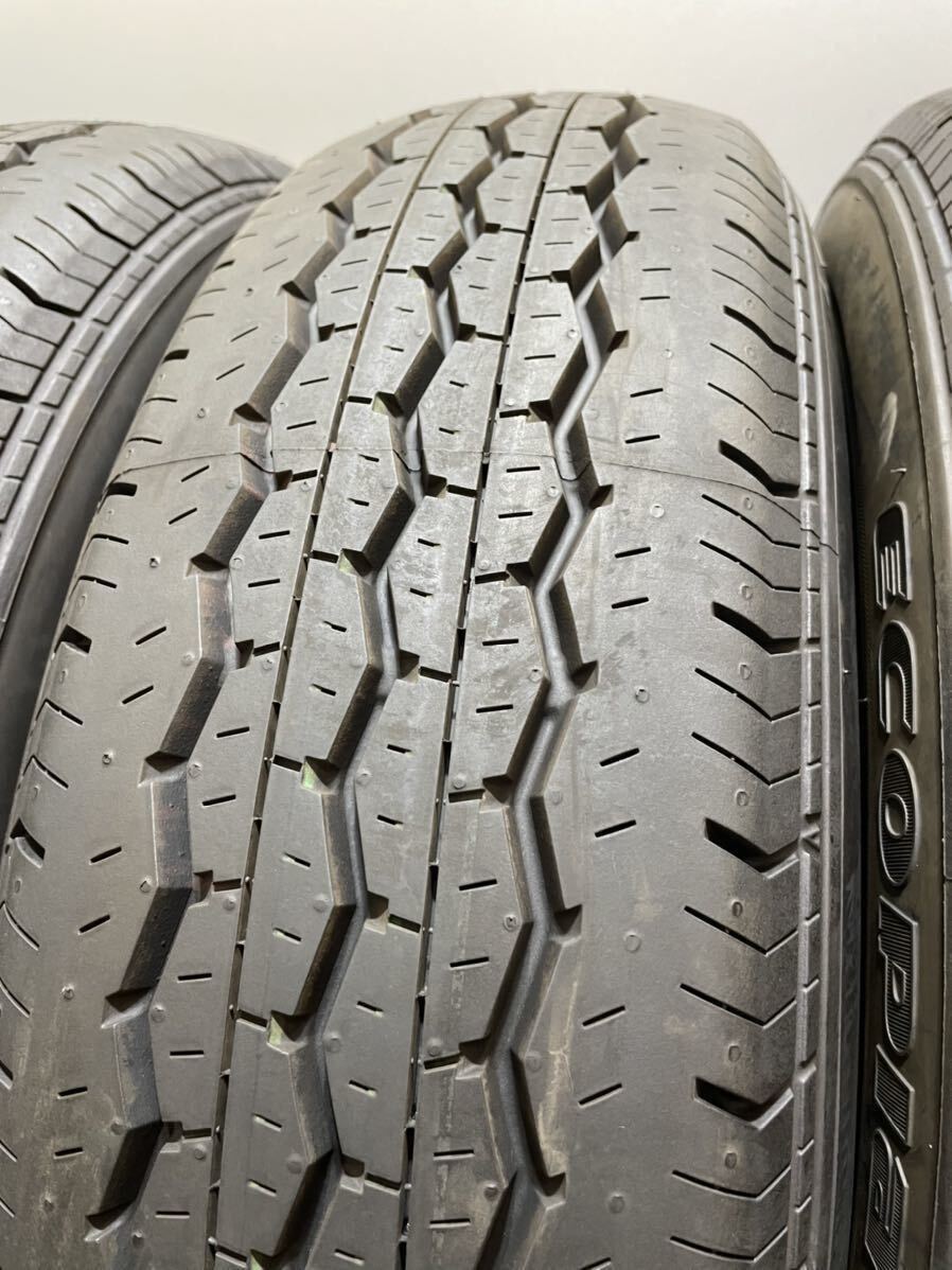 24年製 195/80R15 107/105L LT ブリヂストン/RD-613 新車外し ハイエース キャラバン 4本の画像7