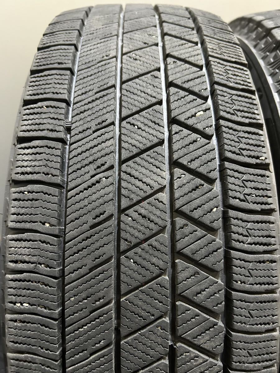 195/65R15 BRIDGESTONE/VRX3 21年製 SIBILLA WS 15インチ 6J ＋40 100 5H スタッドレス 4本 プリウス ウィッシュ (南5-F337)_画像6