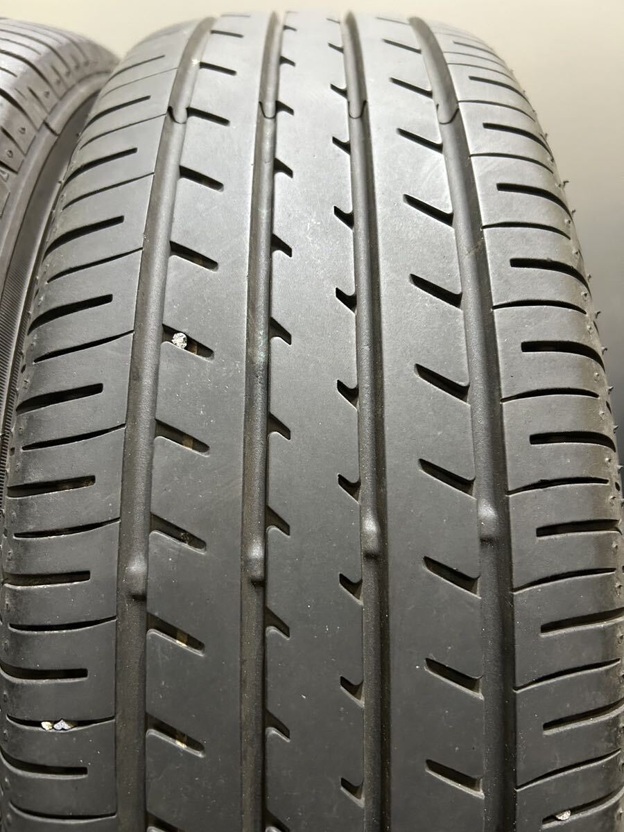 185/60R15 TOYO/NANOENERGY J63 20年製 トヨタ 純正 スチール 15インチ 5J ＋39 100 4H 夏タイヤ 4本 アクア ヴィッツ (南1-F460)の画像7