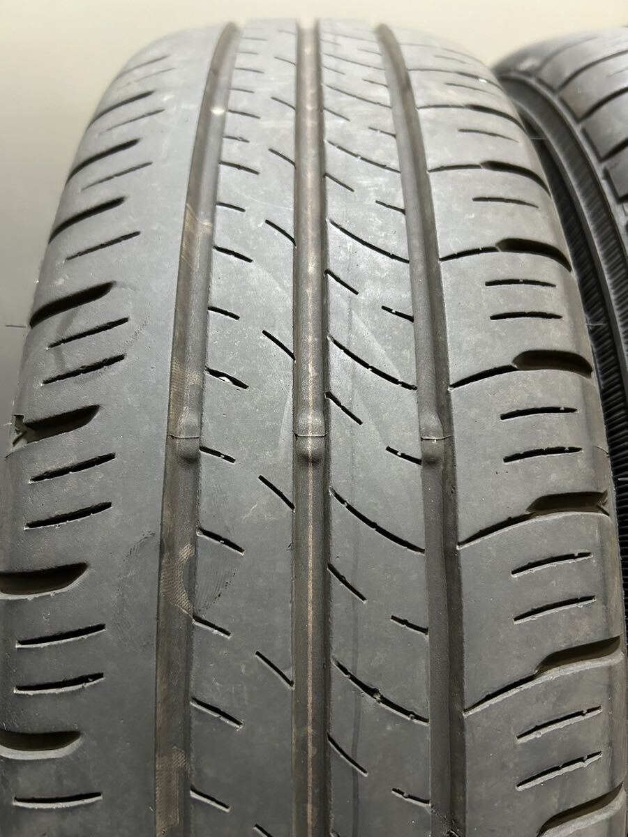 155/65R14 DUNLOP/ENASAVE EC300+ 20年製 スズキ スペーシア 純正 スチール 14インチ 4.5J ＋45 100 4H 夏タイヤ 4本 (南2-F501)_画像8