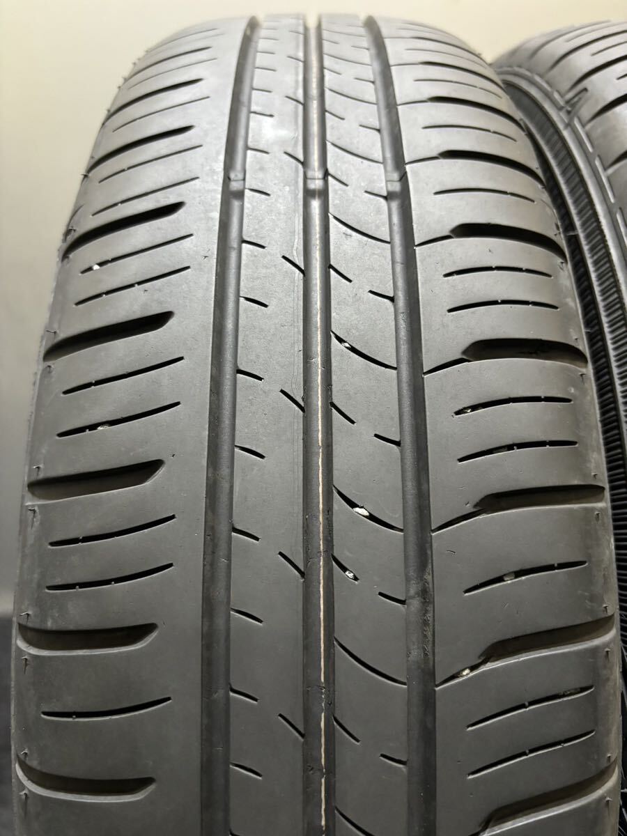 ★165/60R15 DUNLOP/ENASAVE EC300+ 20年製 スズキ ハスラー Xターボ 純正 15インチ 4.5J ＋45 100 4H 夏タイヤ 4本 (南1-F563)_画像8