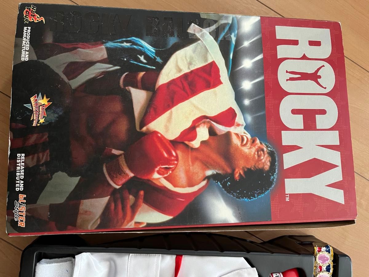 ロッキーバルボRocky ROCKY フィギュア　ホットトイ　スタローン