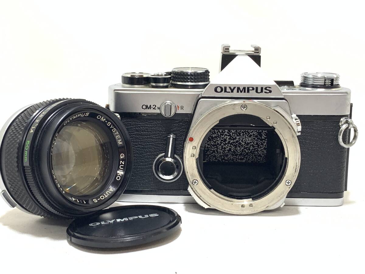 ★オリンパス OLYMPUS OM-2/G.ZUIKO AUTO-S f1.4 50mm カメラ・レンズセット ジャンク品 010JYHJC22の画像1