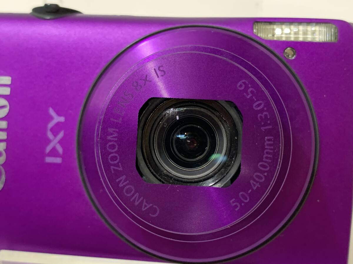 【動作品・元箱・付属品付き】canon キヤノン 600F コンパクトデジタルカメラ 010JSHJC35_画像3