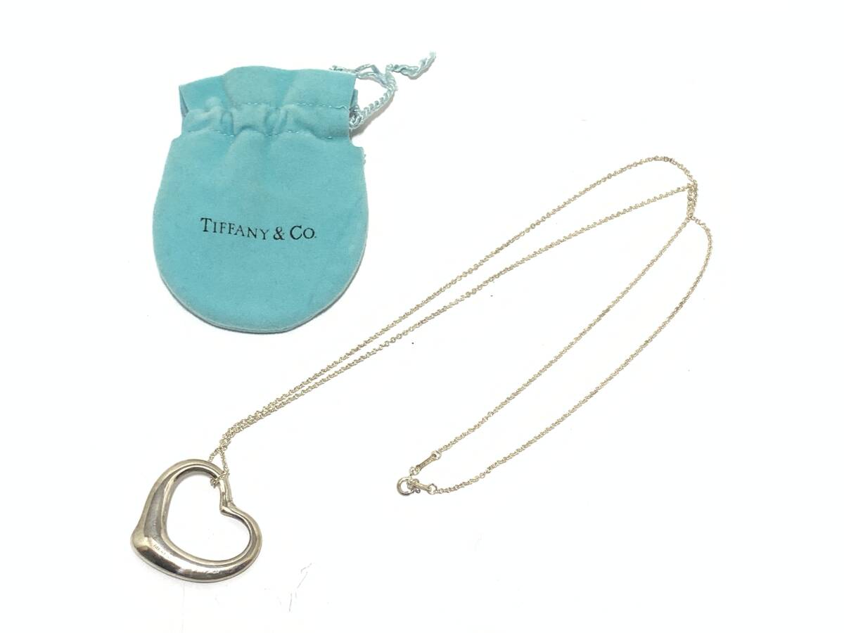 Tiffany Tiffany Open Heart necklace 925 005JSHJC45