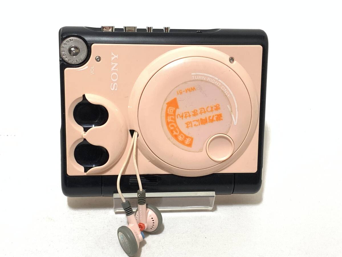 SONY WM-51 Sony Walkman stereo cassette player operation not yet verification 005JIHJC46
