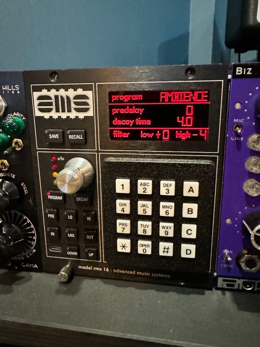 AMS Neve RMX16 500 Digital Reverb リバーブ