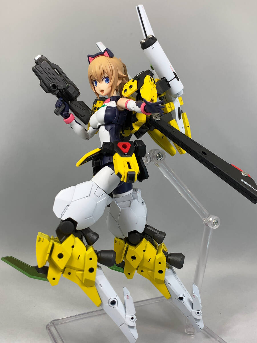 Figure-rise Standard あばたーふみな (スタンド付き) 【プラモデル塗装済み完成品／ガンプラ／ガンダムビルドメタバース】の画像6