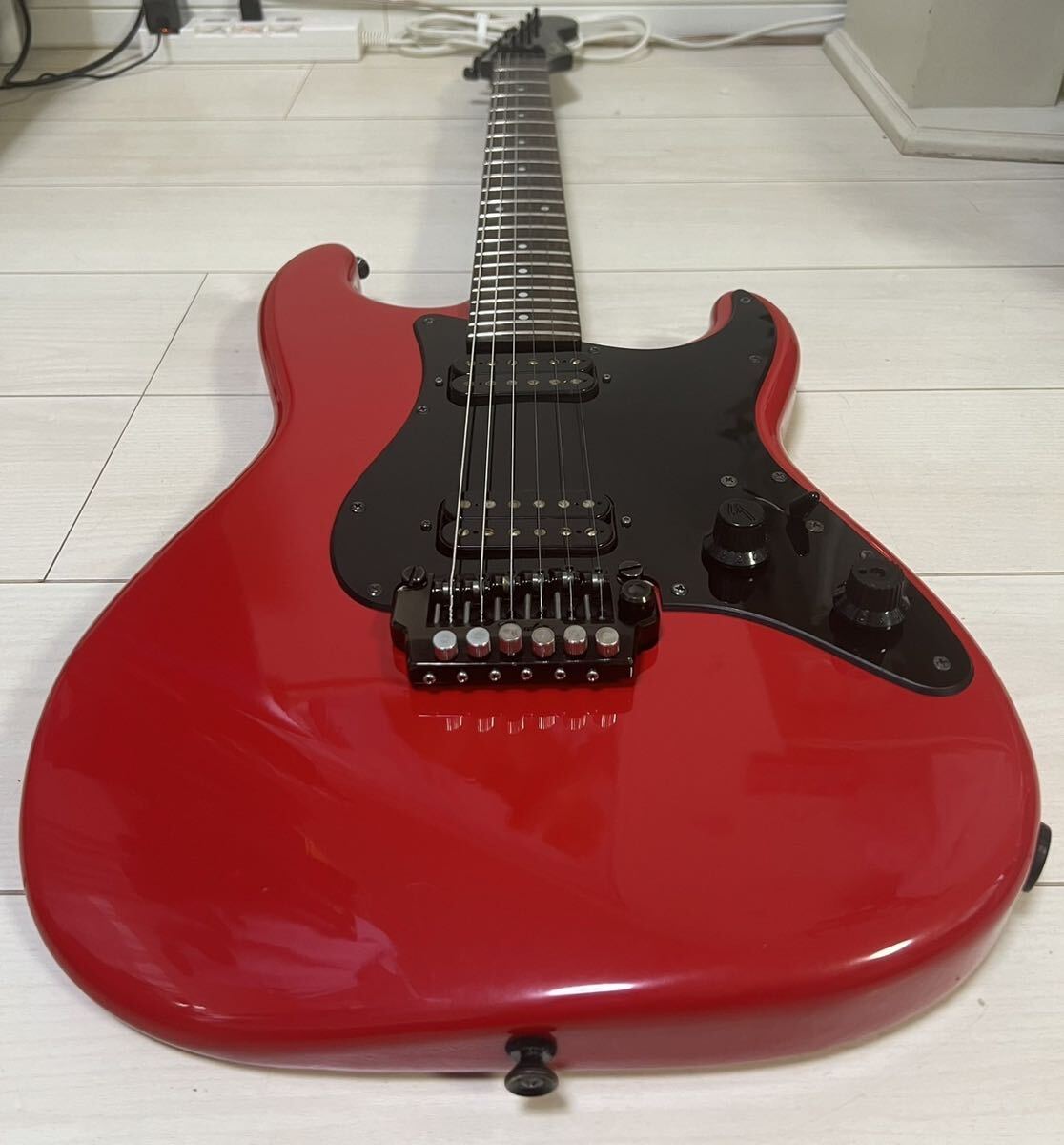 激レア！美品☆ビンテージ フェンダー Fender Japan 1985-87年 ST555 MIJ boxer contemporary Aシリアル system ストラトキャスターの画像1