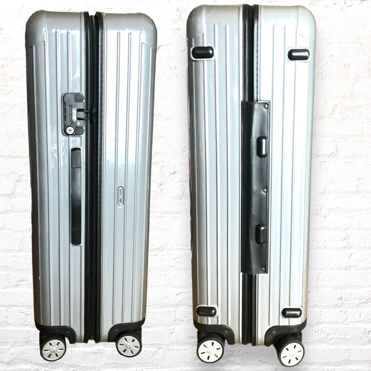 RIMOWA Rimowa suitcase salsa Carry case carry bag high capacity travel travel silver TSA 4 wheel 