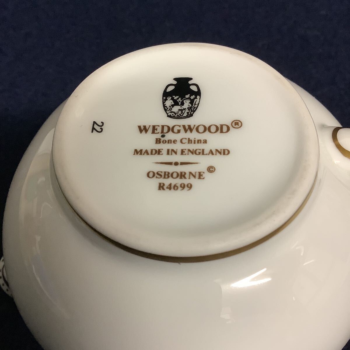 ウェッジウッド Wedgwood クリーマー オズボーン OSBORNE _画像4