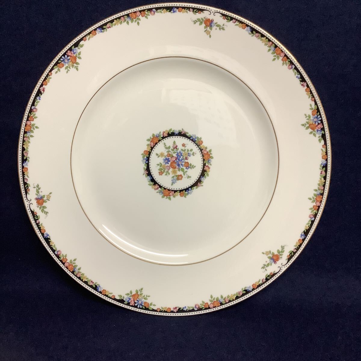 ウェッジウッド WEDGWOOD オズボーン ディナープレート 大皿 口径約27cm6枚セットの画像5