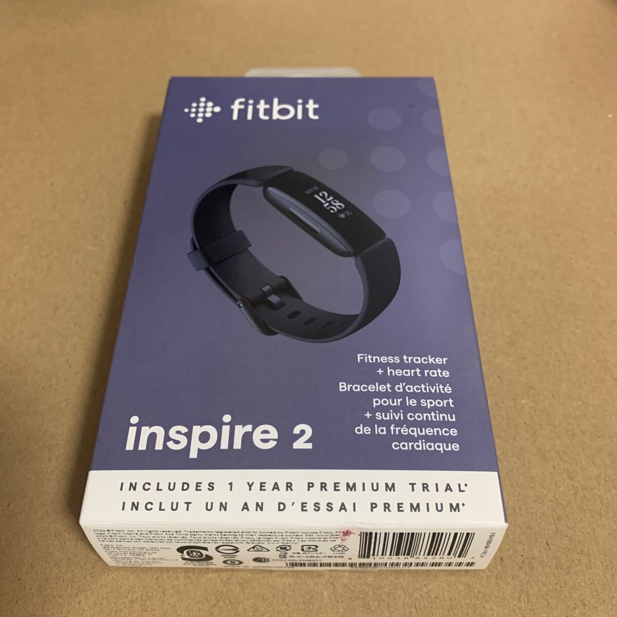 Fitbit Inspire 2 ブラック　スマートウオッチ フィットビット Black _画像1