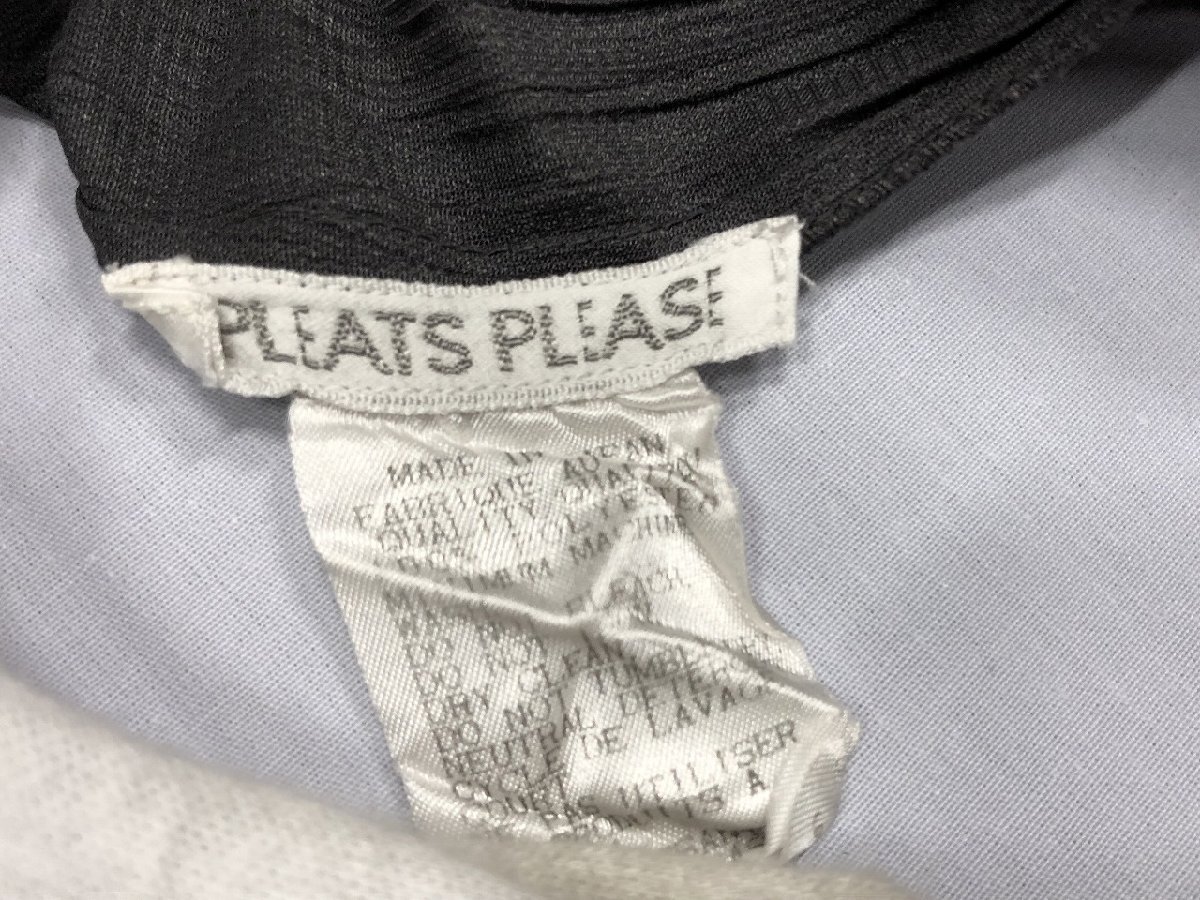 キングラム[05]PLEATS PLEASE ISSEY MIYAKE[プリーツプリーズ]ノースリーブ タイトロング ワンピース サイズ3 グレー系【送料無料】7861の画像8